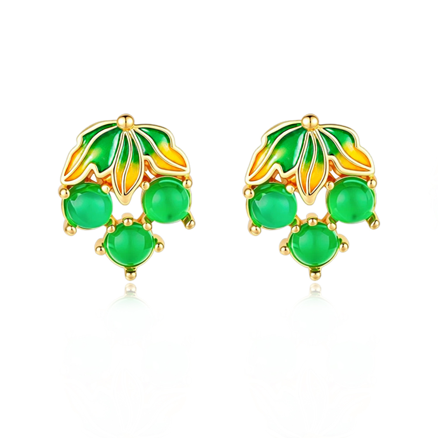 Birmese Jadeïet Druiven Oorbel - Earrings recensie en prijs