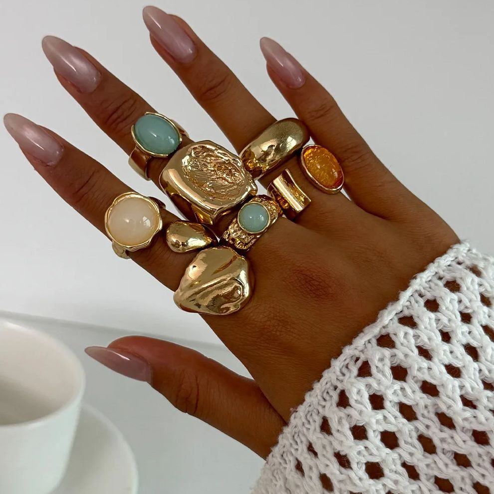 DIEZI 7 stks/set Vintage Veelk - Vintage Punk Knuckle Rings Set recensie en prijs