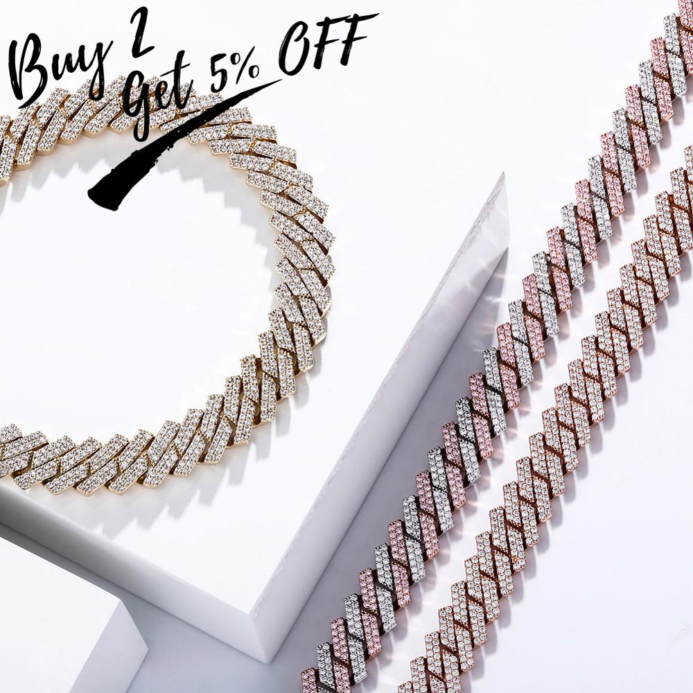 Topgrillz 12Mm/14Mm Iced Micro - Cuban Link Chain 12Mm recensie en prijs