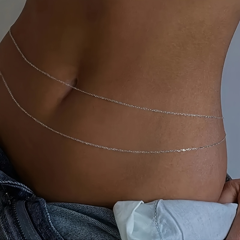1 Dubbellaagse gouden metalen  - Body Jewelry recensie en prijs